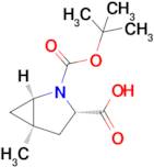 (1R,3S,5R)-2-(tert-Butoxycarbonyl)-5-methyl-2-azabicyclo[3.1.0]hexane-3-carboxylic acid