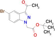 tert-Butyl 2-(3-acetyl-5-bromo-1H-indazol-1-yl)acetate