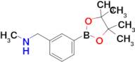 N-Methyl-1-(3-(4,4,5,5-tetramethyl-1,3,2-dioxaborolan-2-yl)phenyl)methanamine