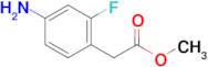 Methyl 2-(4-amino-2-fluorophenyl)acetate