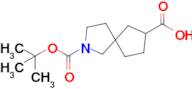 2-(tert-Butoxycarbonyl)-2-azaspiro[4.4]nonane-7-carboxylic acid