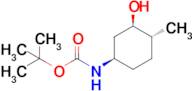 tert-Butyl ((1R,3R,4R)-3-hydroxy-4-methylcyclohexyl)carbamate