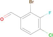 2-Bromo-4-chloro-3-fluorobenzaldehyde