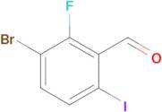 3-Bromo-2-fluoro-6-iodobenzaldehyde