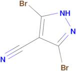 3,5-Dibromo-1H-pyrazole-4-carbonitrile