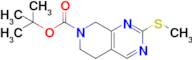 tert-Butyl 2-(methylthio)-5,8-dihydropyrido[3,4-d]pyrimidine-7(6H)-carboxylate