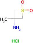 3-Methyl-1,1-dioxo-thietan-3-amine hydrochloride