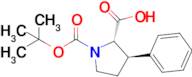 (2S,3R)-1-(tert-Butoxycarbonyl)-3-phenylpyrrolidine-2-carboxylic acid