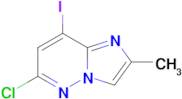 6-Chloro-8-iodo-2-methylimidazo[1,2-b]pyridazine