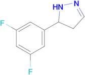 5-(3,5-Difluorophenyl)-4,5-dihydro-1H-pyrazole