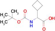 (R)-2-((tert-butoxycarbonyl)amino)-2-cyclobutylacetic acid