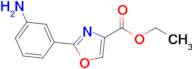 Ethyl 2-(3-aminophenyl)oxazole-4-carboxylate