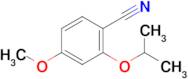 2-Isopropoxy-4-methoxybenzonitrile