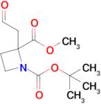 1-tert-butyl 2-methyl 2-(2-oxoethyl)azetidine-1,2-dicarboxylate