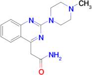 2-(2-(4-methylpiperazin-1-yl)quinazolin-4-yl)acetamide