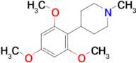 1-Methyl-4-(2,4,6-trimethoxyphenyl)piperidine