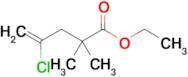 Ethyl 4-chloro-2,2-dimethylpent-4-enoate
