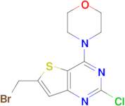 6-(Bromomethyl)-2-chloro-4-(morpholin-4-yl)thieno[3,2-d]pyrimidine