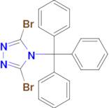 3,5-dibromo-4-(triphenylmethyl)-4H-1,2,4-Triazole