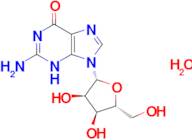 2-amino-9-[(2R,3R,4S,5R)-3,4-dihydroxy-5-(hydroxymethyl)oxolan-2-yl]-6,9-dihydro-3H-purin-6-one hydrate