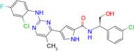 (R)-4-(2-((2-Chloro-4-fluorophenyl)amino)-5-methylpyrimidin-4-yl)-N-(1-(3-chlorophenyl)-2-hydrox...