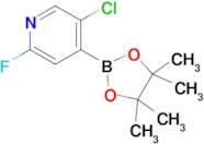 5-Chloro-2-fluoro-4-(4,4,5,5-tetramethyl-1,3,2-dioxaborolan-2-yl)pyridine