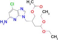 (R)-2-((5-Amino-7-chloro-3H-imidazo[4,5-b]pyridin-3-yl)methyl)-4,4-diethoxybutyl acetate