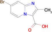 7-Bromo-2-methylimidazo[1,2-a]-pyridine-3-carboxylic acid