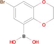 7-Bromo-2,3-dihydro-1,4-benzodioxine-5-boronic acid