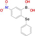 5-Nitro-2-(phenylselanyl)phenylboronic acid