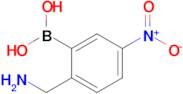 2-(Aminomethyl)-5-nitrophenylboronic acid