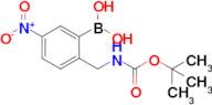 2-(Boc-Aminomethyl)-5-nitrophenylboronic acid