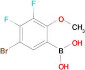 5-Bromo-3,4-difluoro-2-methoxyphenylboronic acid