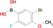 5-Bromo-2-fluoro-4-methoxyphenylboronic acid