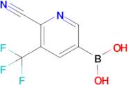 6-Cyano-5-(trifluoromethyl)pyridin-3-ylboronic acid