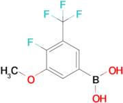 4-Fluoro-3-methoxy-5-(trifluoromethyl)phenylboronic acid