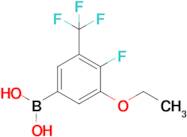 3-Ethoxy-4-fluoro-5-(trifluoromethyl)phenylboronic acid