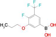 4-Fluoro-3-propoxy-5-(trifluoromethyl)phenylboronic acid