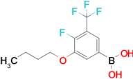 3-Butoxy-4-fluoro-5-(trifluoromethyl)phenylboronic acid