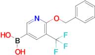 6-Benzyloxy-5-(trifluoromethyl)pyridine-3-boronic acid