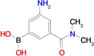 3-Amino-5-(dimethylcarbamoyl)phenylboronic acid