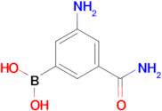 3-Amino-5-carbamoylphenylboronic acid