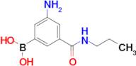 3-Amino-5-(propylcarbamoyl)phenylboronic acid