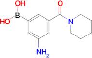 3-Amino-5-(piperidinocarbonyl)phenylboronic acid