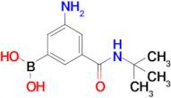 3-Amino-5-(t-butylaminocarbonyl)phenylboronic acid