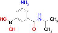 3-Amino-5-(isopropylcarbamoyl)phenylboronic acid