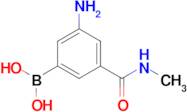 3-Amino-5-(methylcarbamoyl)phenylboronic acid