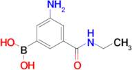 3-Amino-5-(ethylcarbamoyl)phenylboronic acid