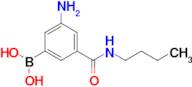 3-Amino-5-(butylcarbamoyl)phenylboronic acid