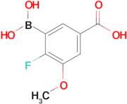 5-Carboxy-2-fluoro-3-methoxyphenylboronic acid